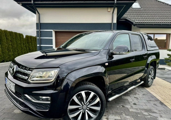 Volkswagen Amarok cena 165000 przebieg: 62000, rok produkcji 2018 z Siedliszcze małe 742